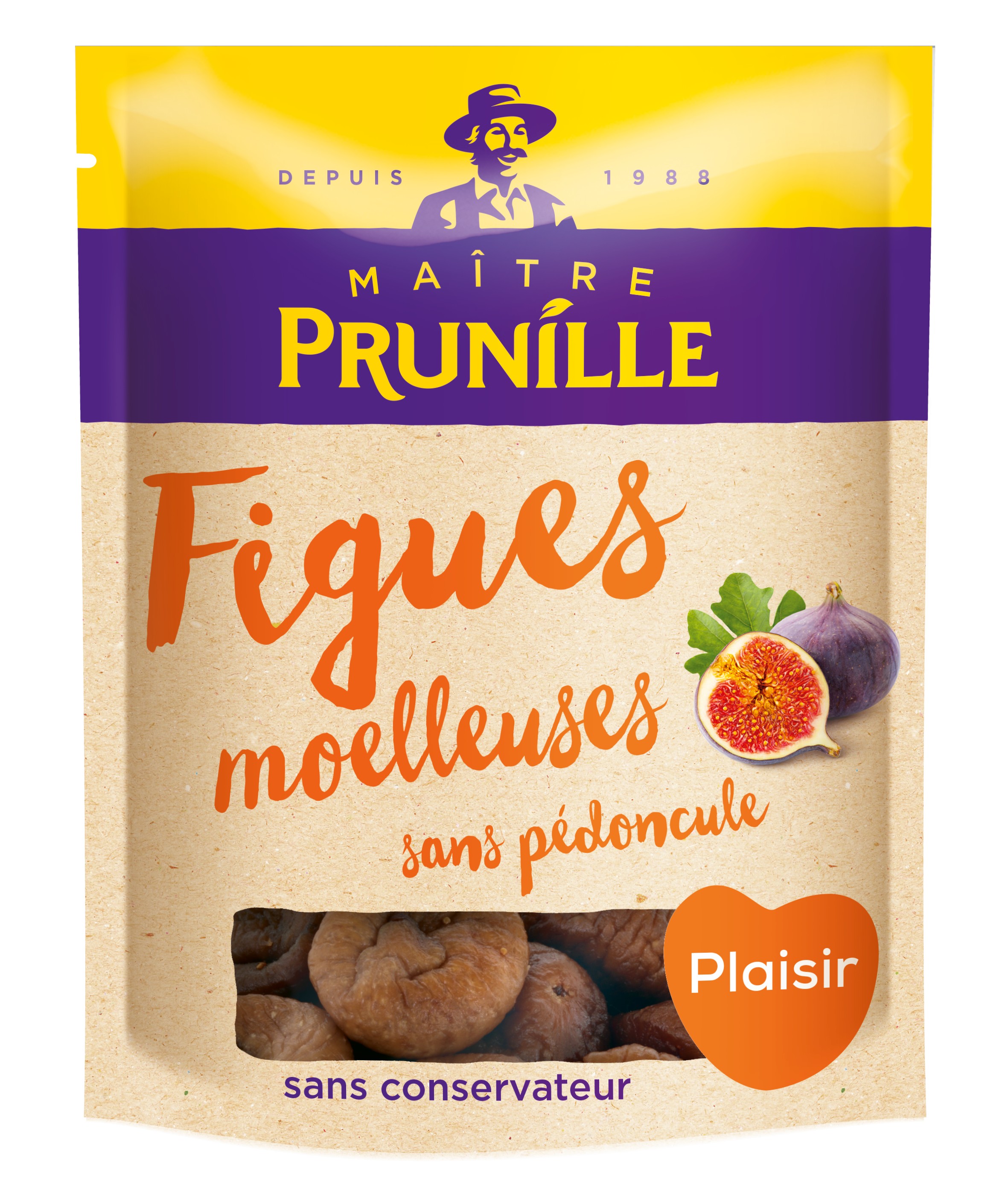 Figues Moelleuses Sachet 500g - Boutique Maitre Prunille